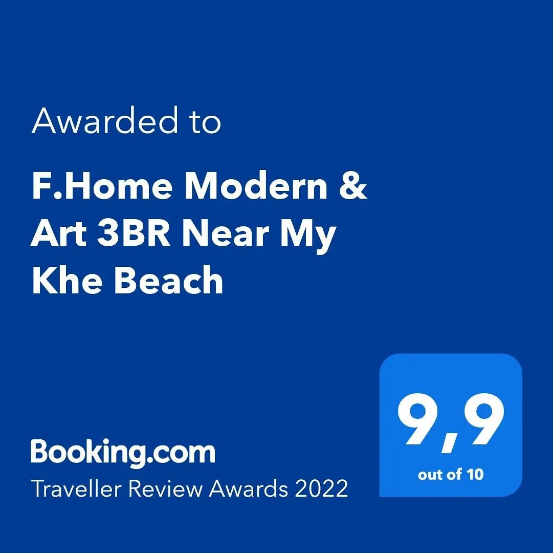 F.Home Modern & Art 3Br Near My Khe Beach Da Nang Villa